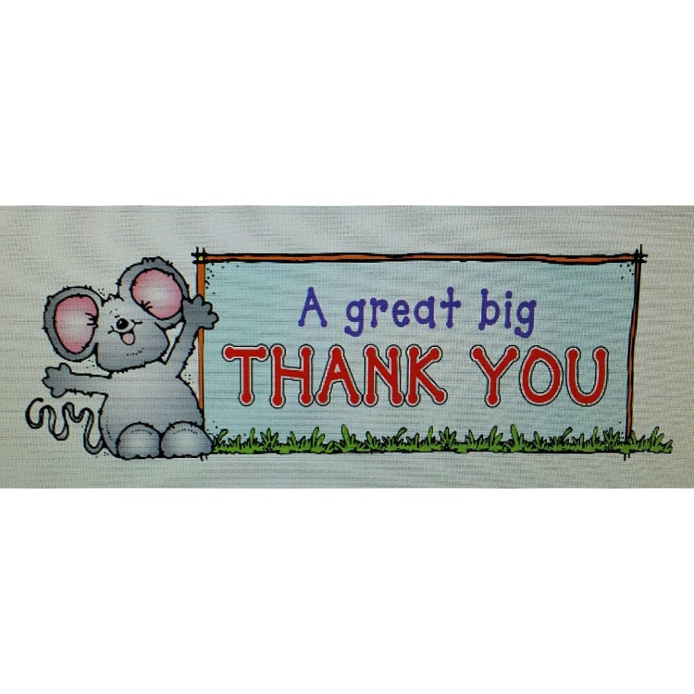 A Great BIG Thank You!